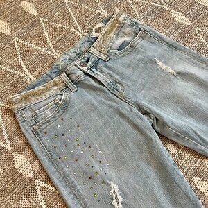 Xray Women's Low Rise Flare Boot Cut Y2K Jeans